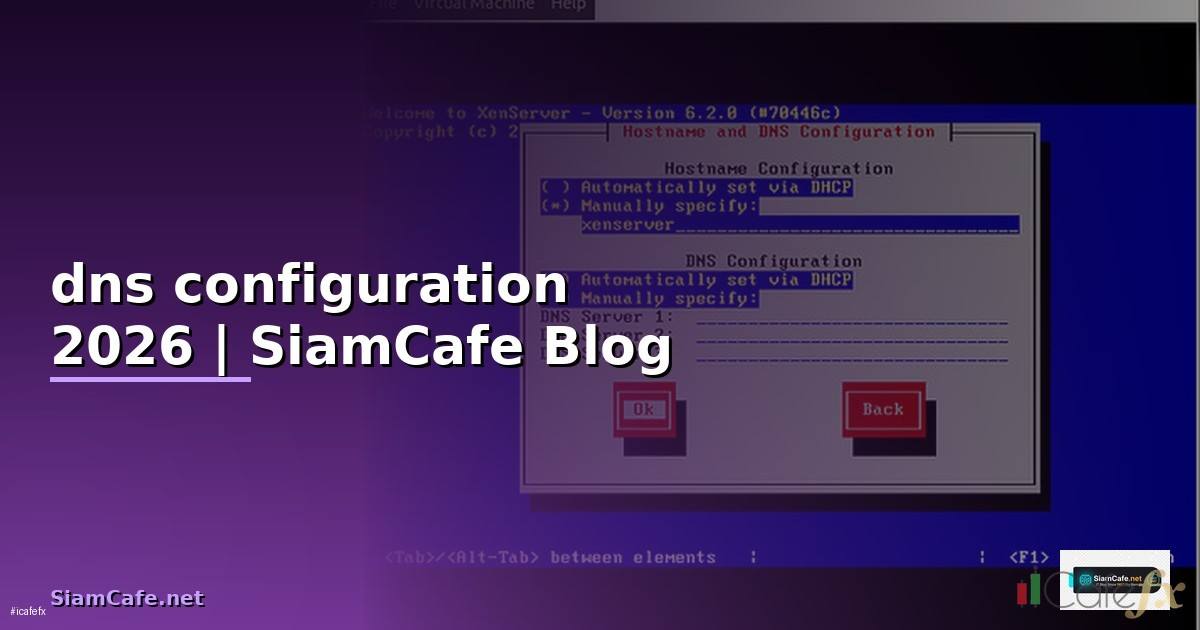 dns configuration คือ