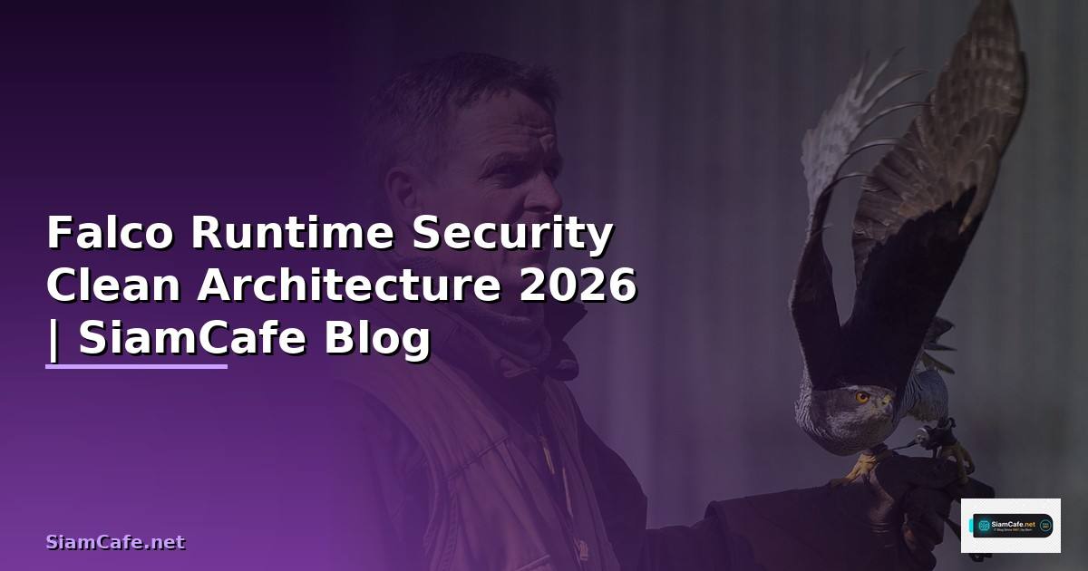 Falco Runtime Security Clean Architecture