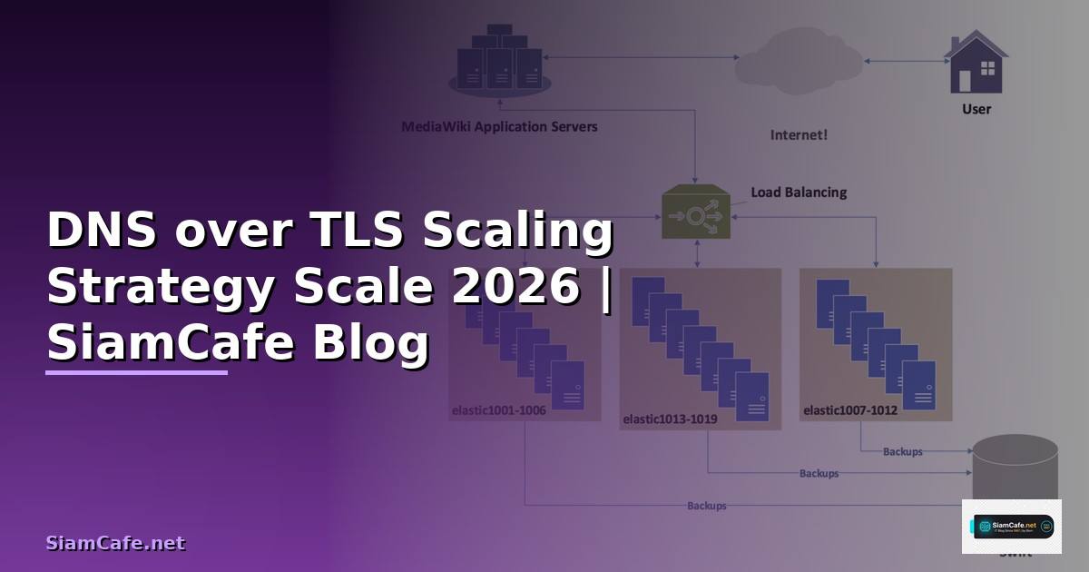 DNS over TLS Scaling Strategy วิธี Scale