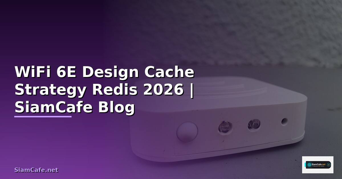 WiFi 6E Design Cache Strategy Redis