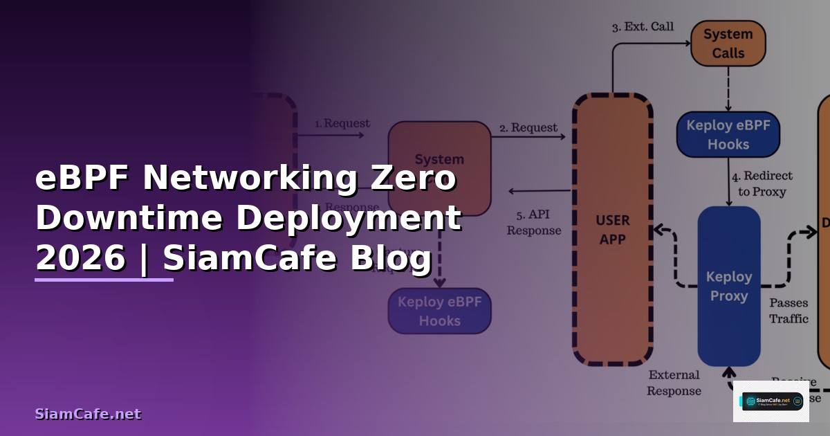 eBPF Networking Zero Downtime Deployment