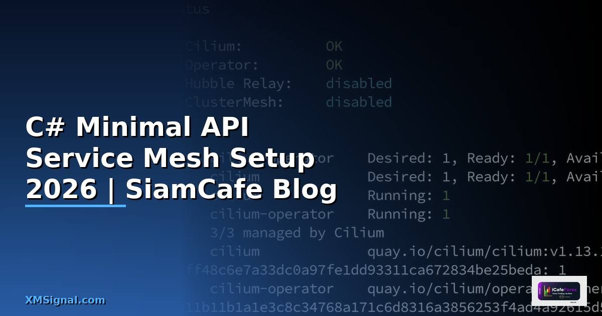 C# Minimal API Service Mesh Setup