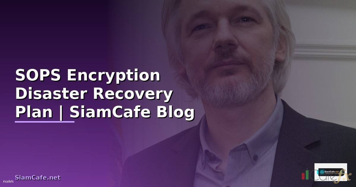SOPS Encryption Disaster Recovery Plan