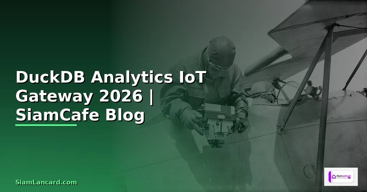 DuckDB Analytics IoT Gateway