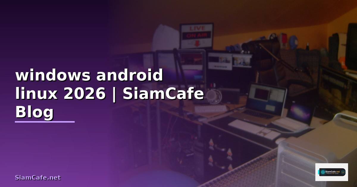 windows android linuxคือ