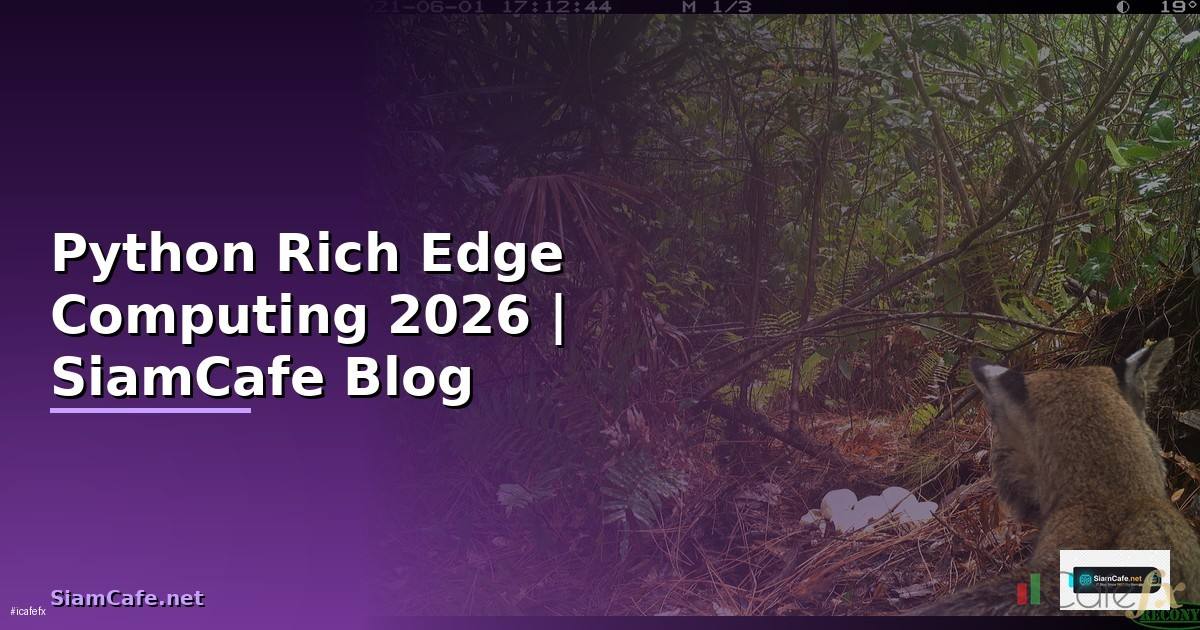 Python Rich Edge Computing