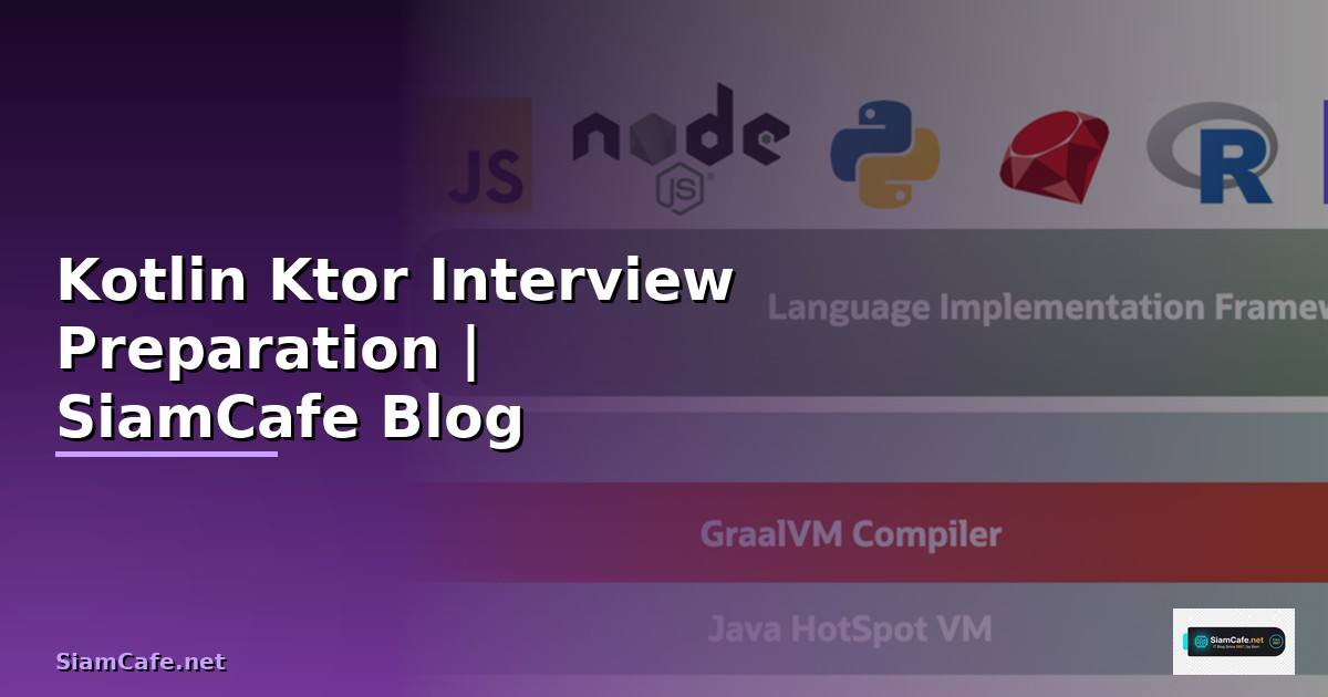 Kotlin Ktor Interview Preparation