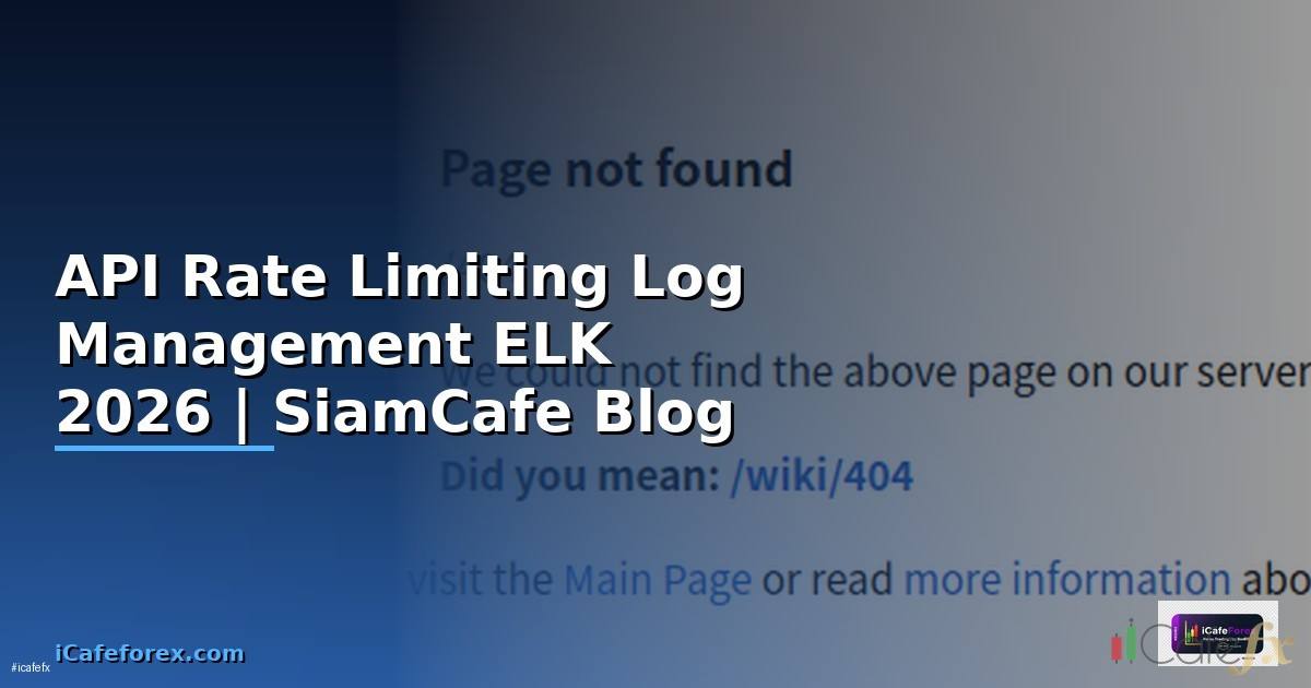API Rate Limiting Log Management ELK