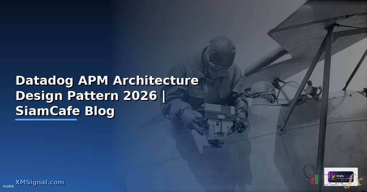 Datadog APM Architecture Design Pattern