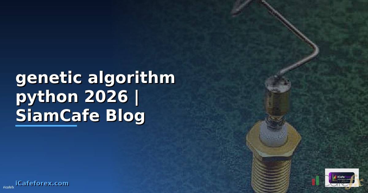 genetic algorithm python คือ — คู่มือฉบับสมบูรณ์ 2026
