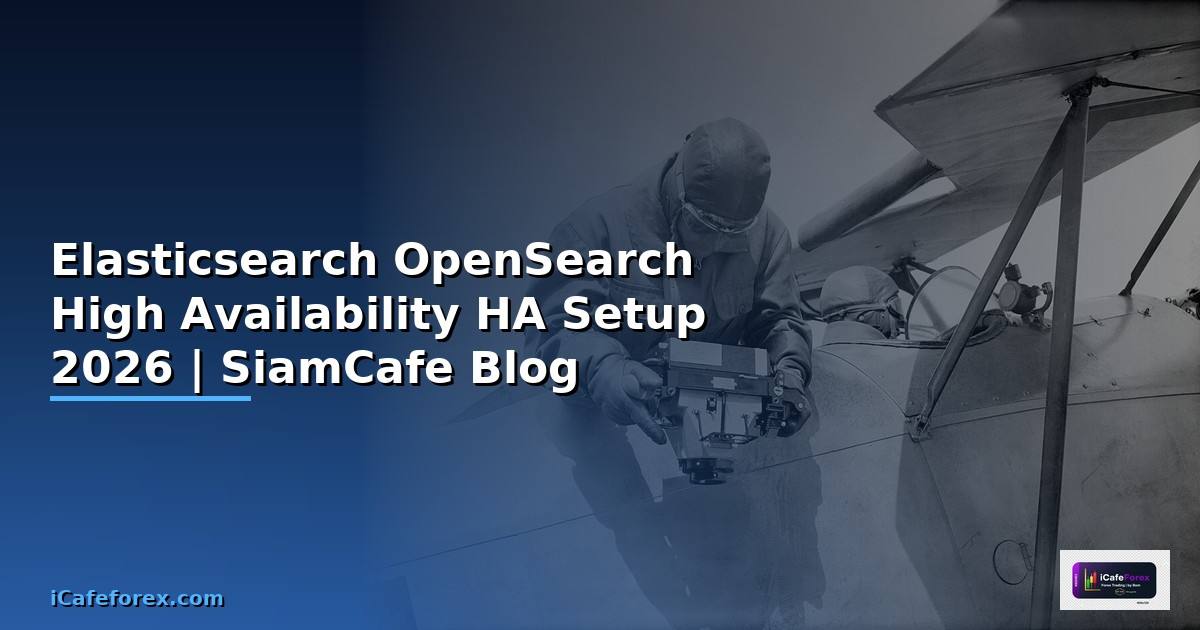 Elasticsearch OpenSearch High Availability HA