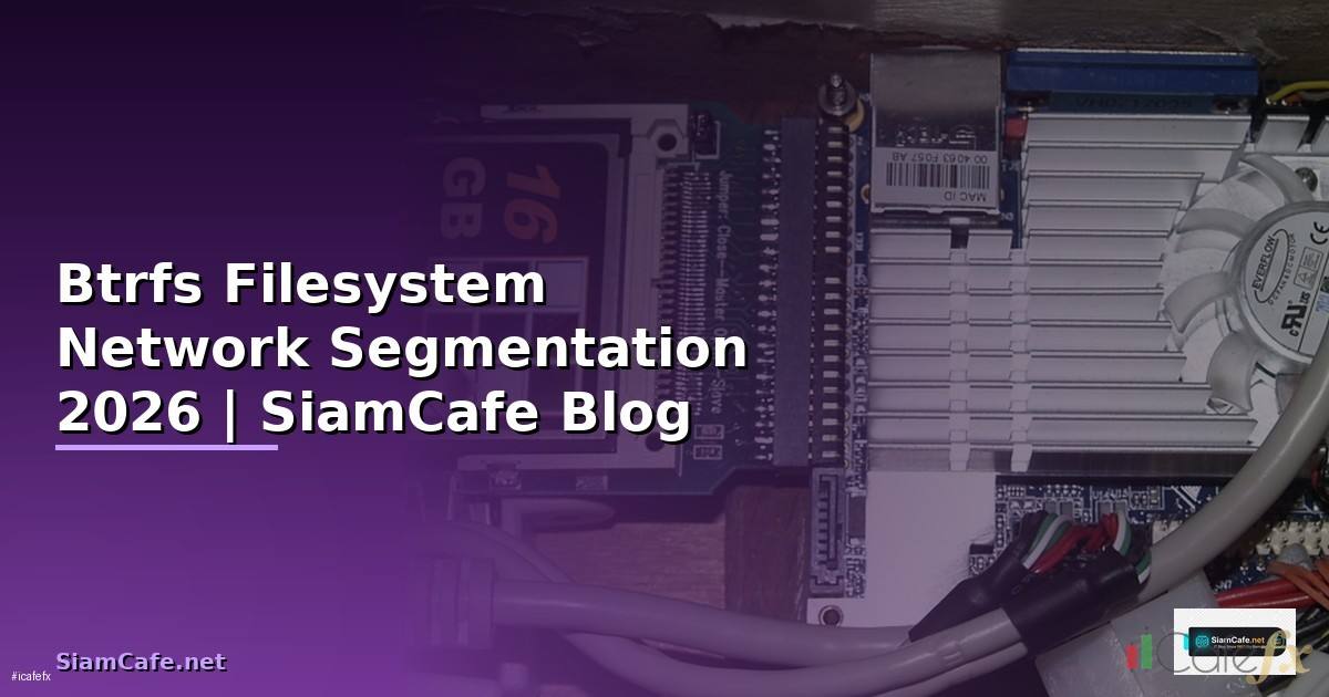 Btrfs Filesystem Network Segmentation