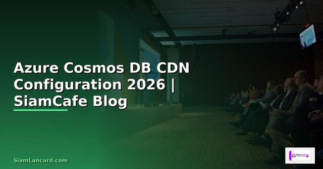 Azure Cosmos DB CDN Configuration