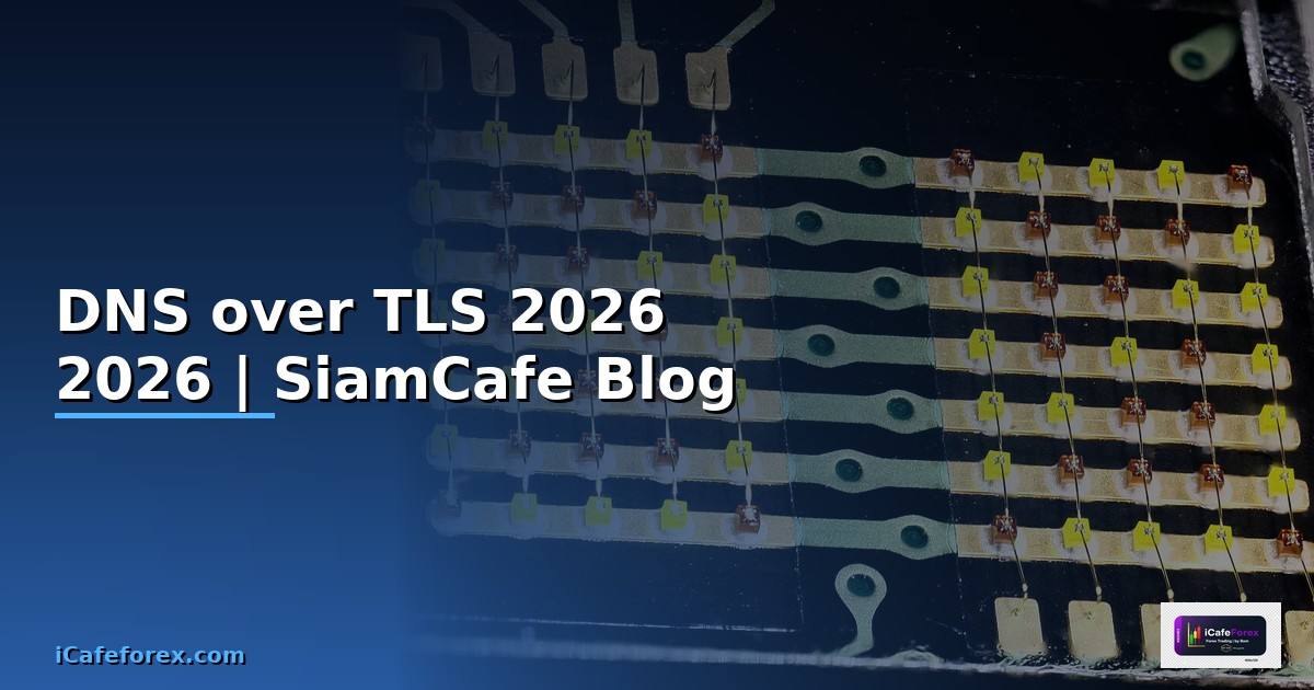 DNS over TLS — คู่มือฉบับสมบูรณ์ 2026