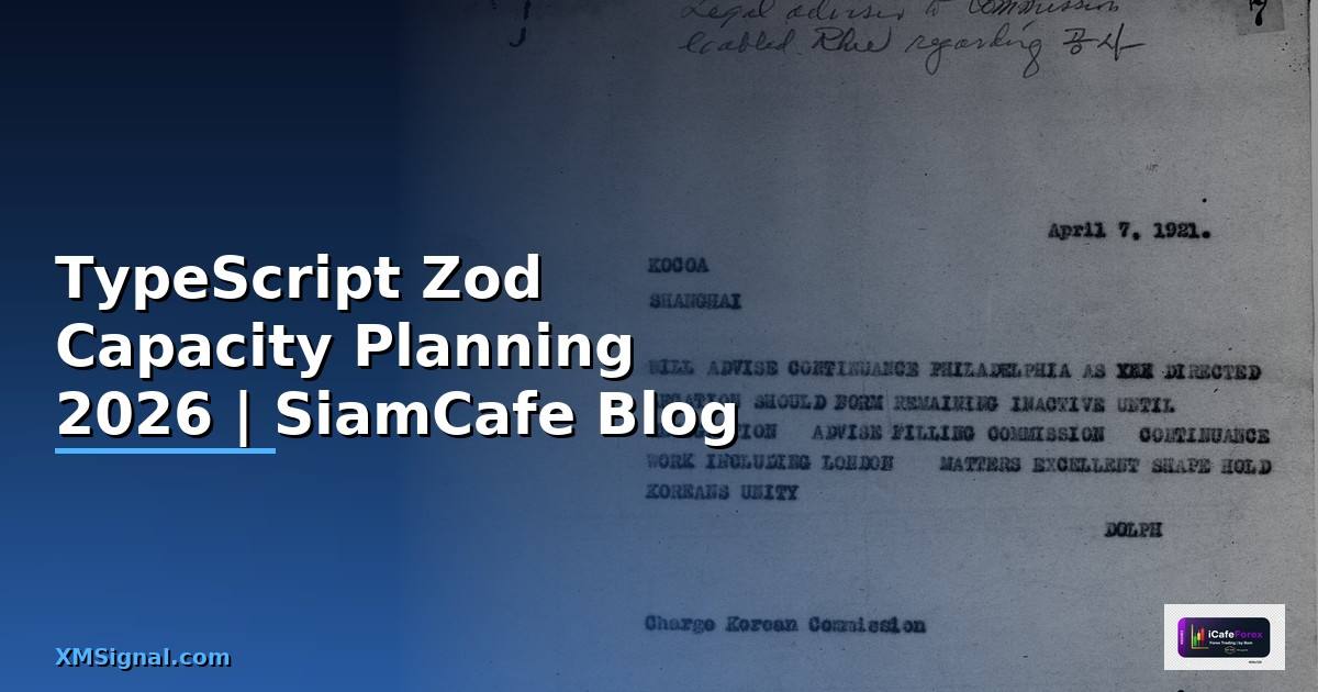 TypeScript Zod Capacity Planning