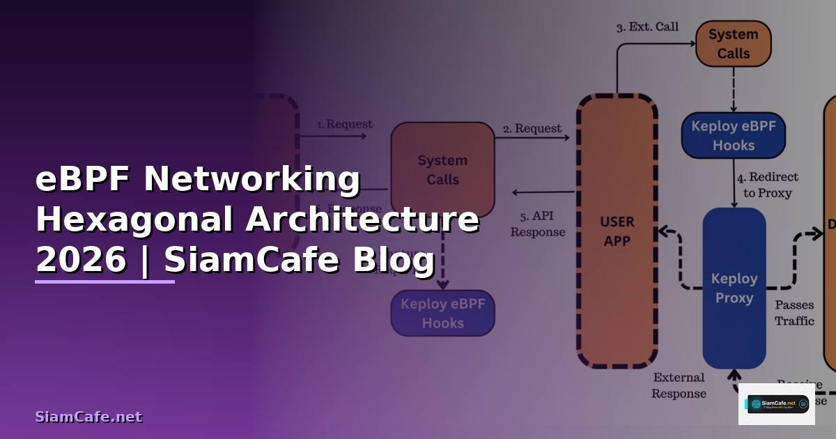 eBPF Networking Hexagonal Architecture