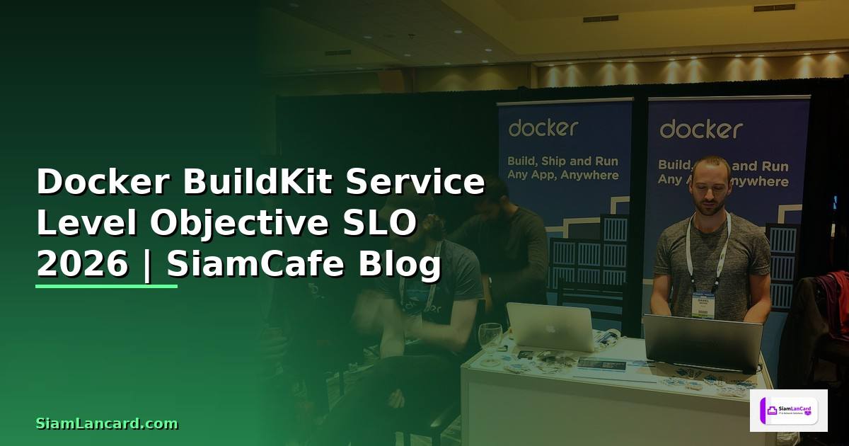 Docker BuildKit Service Level Objective SLO
