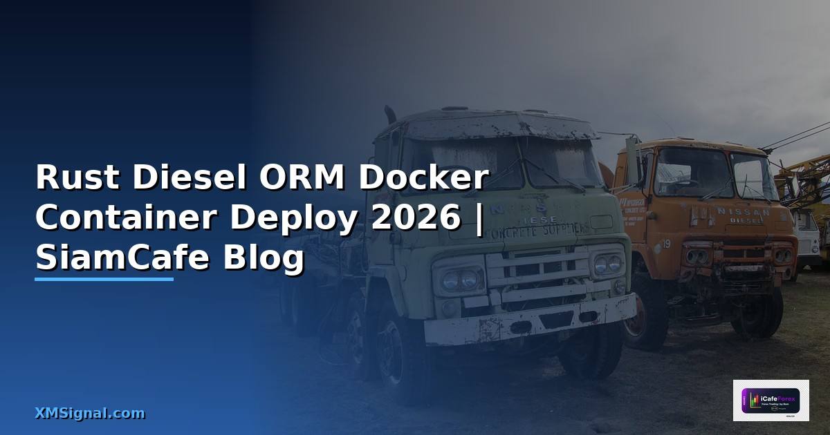 Rust Diesel ORM Docker Container Deploy