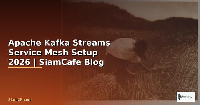 Apache Kafka Streams Service Mesh Setup