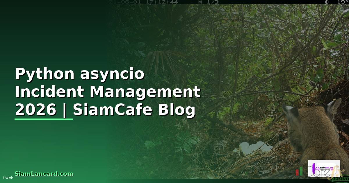 Python asyncio Incident Management