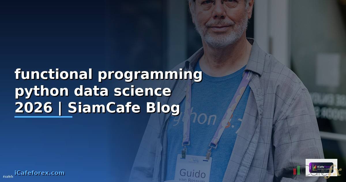 functional programming python data science