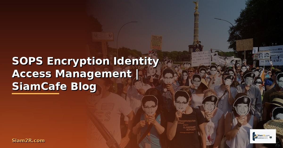 SOPS Encryption Identity Access Management