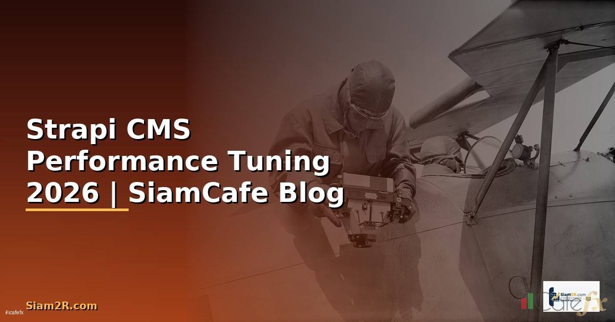 Strapi CMS Performance Tuning เพิ่มความเร็ว