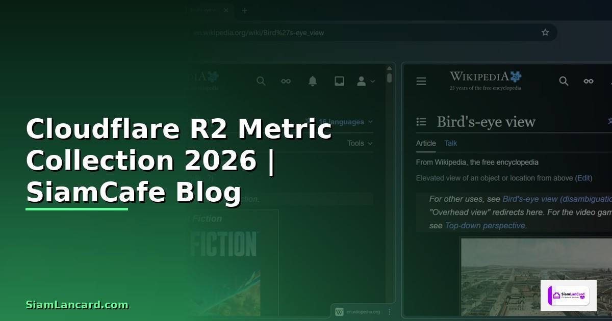 Cloudflare R2 Metric Collection