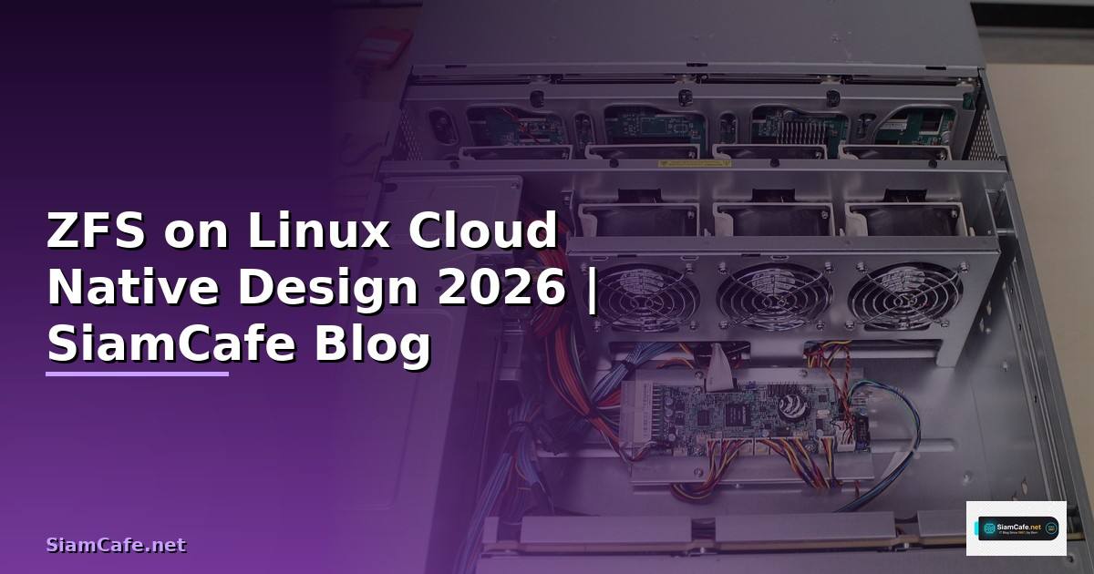 ZFS on Linux Cloud Native Design