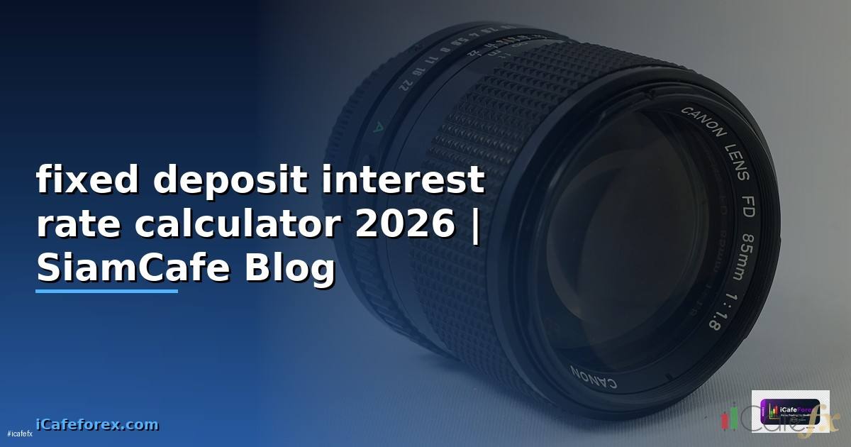 fixed deposit interest rate calculator