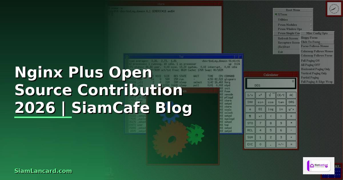 Nginx Plus Open Source Contribution