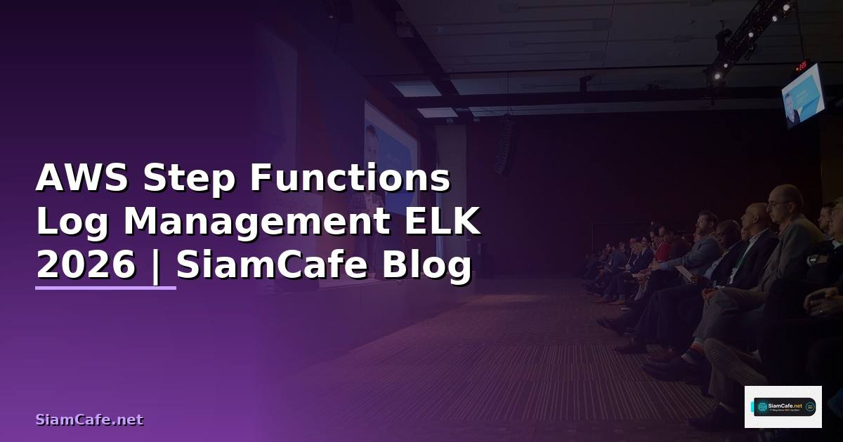 AWS Step Functions Log Management ELK