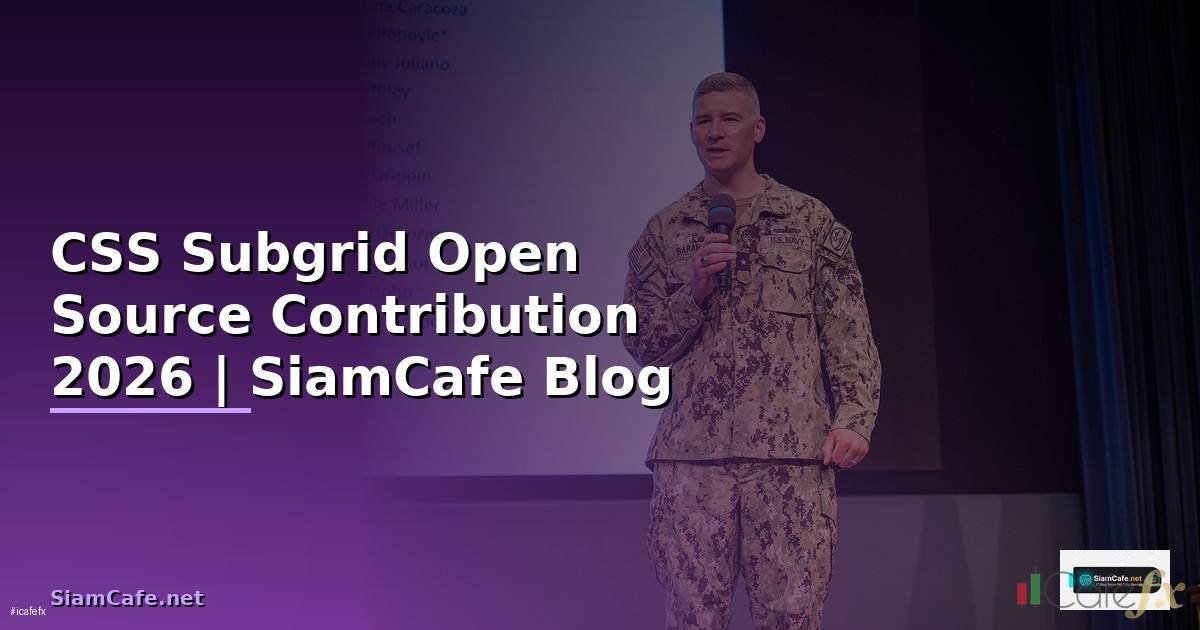 CSS Subgrid Open Source Contribution