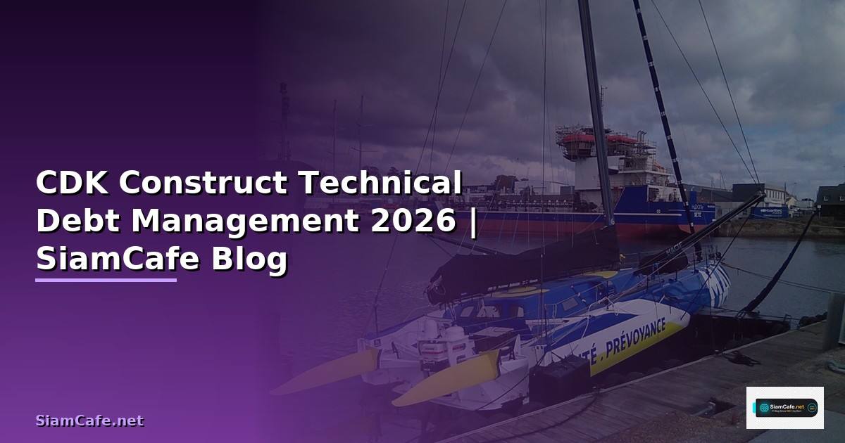 CDK Construct Technical Debt Management