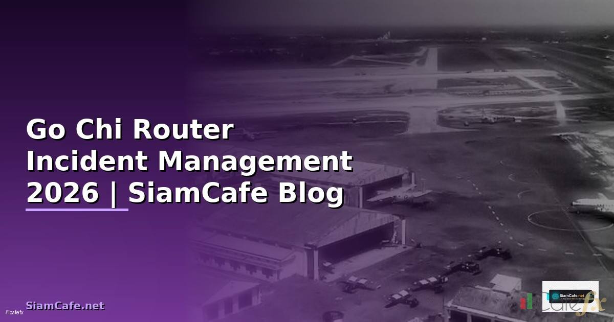 Go Chi Router Incident Management