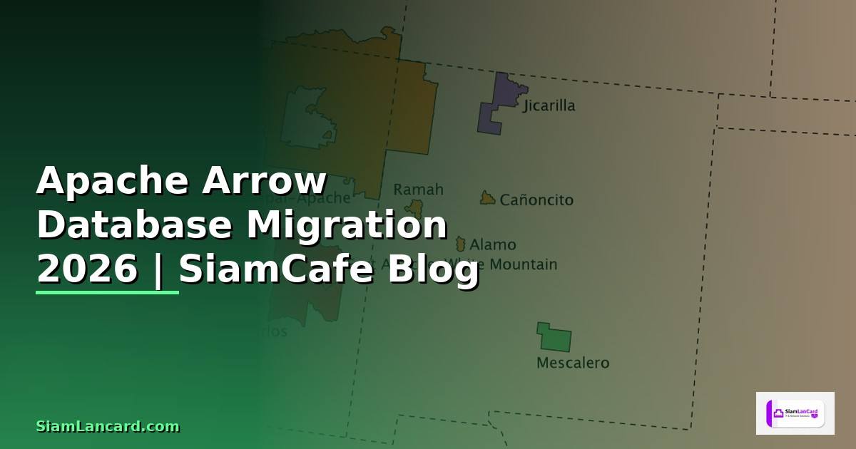 Apache Arrow Database Migration