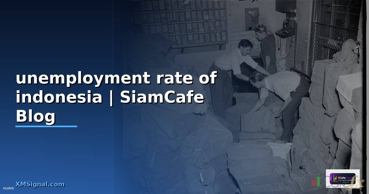 unemployment rate of indonesia
