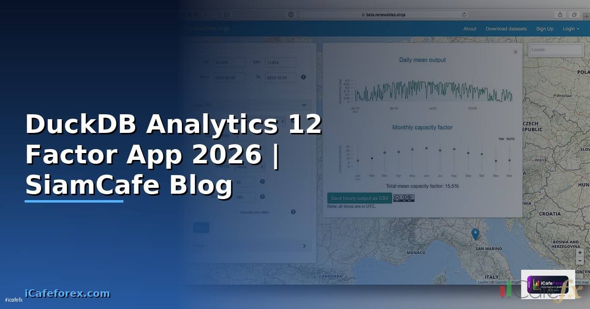 DuckDB Analytics 12 Factor App