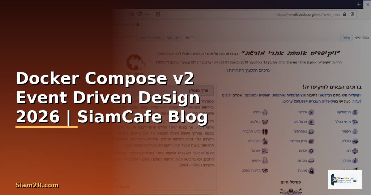 Docker Compose v2 Event Driven Design