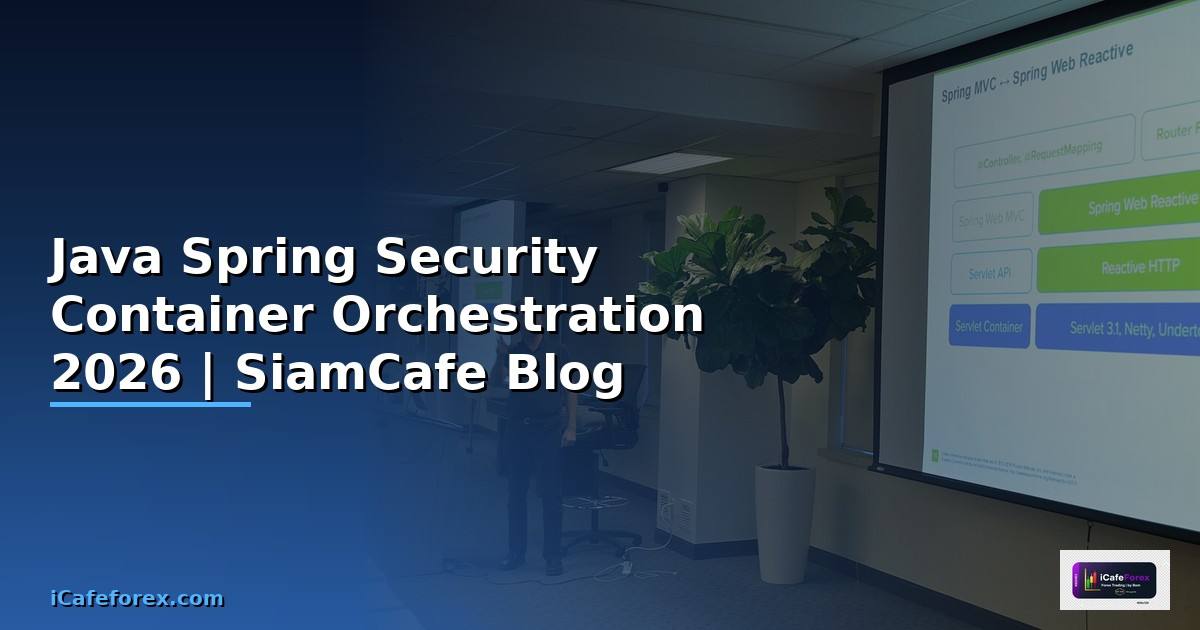 Java Spring Security Container Orchestration