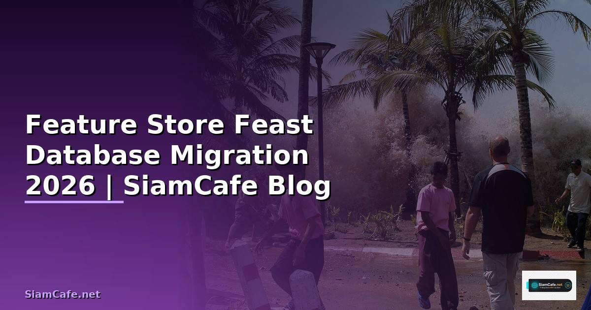 Feature Store Feast Database Migration — คู่มือฉบับสมบูรณ์ 2026