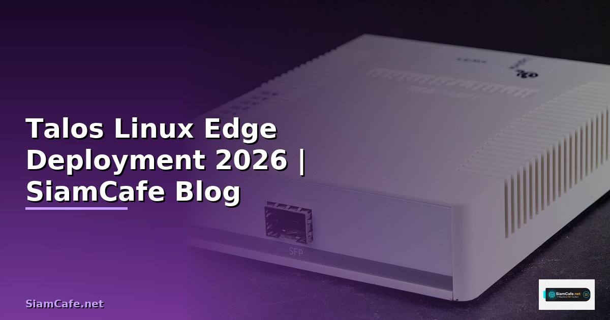 Talos Linux Edge Deployment