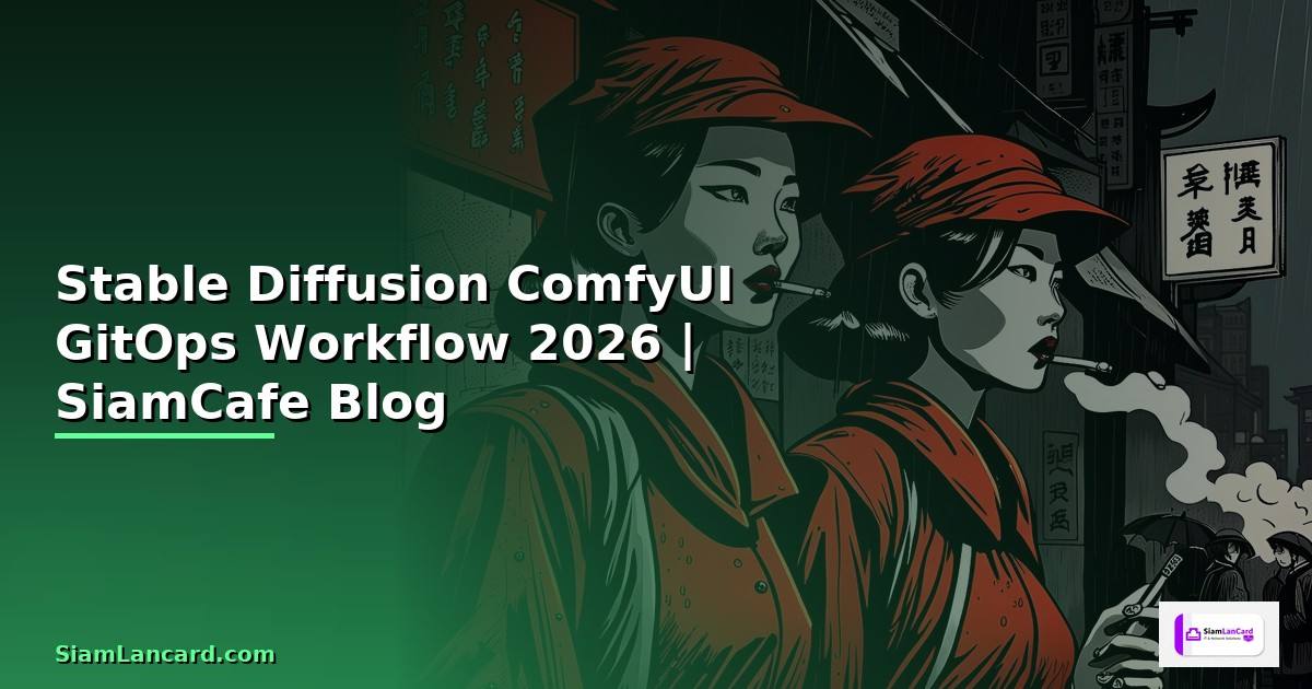 Stable Diffusion ComfyUI GitOps Workflow