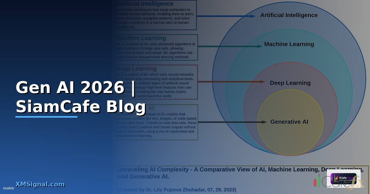 Gen AI คืออะไร — ทุกสิ่งที่ต้องรู้ในปี 2026