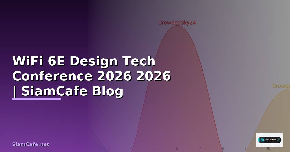WiFi 6E Design Tech Conference 2026 — คู่มือฉบับสมบูรณ์ 2026