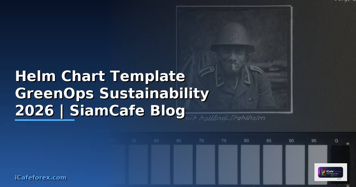 Helm Chart Template GreenOps Sustainability
