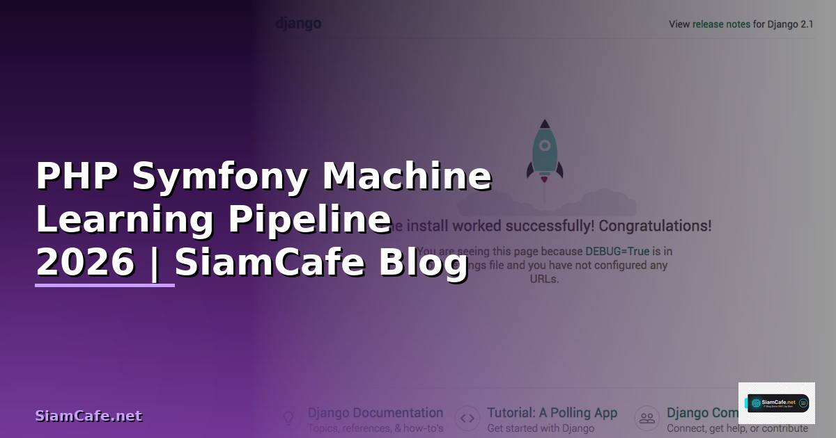 PHP Symfony Machine Learning Pipeline