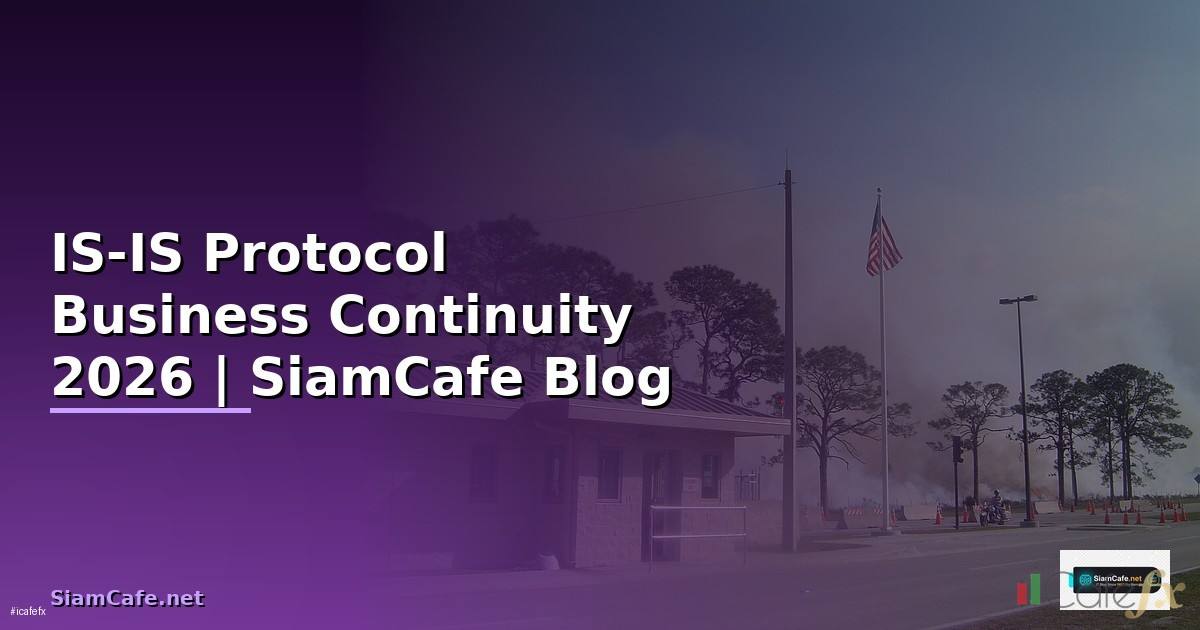 IS-IS Protocol Business Continuity