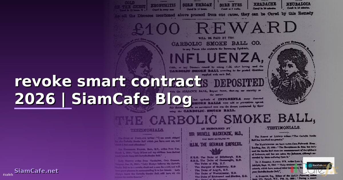 revoke smart contract