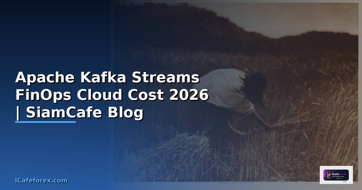 Apache Kafka Streams FinOps Cloud Cost